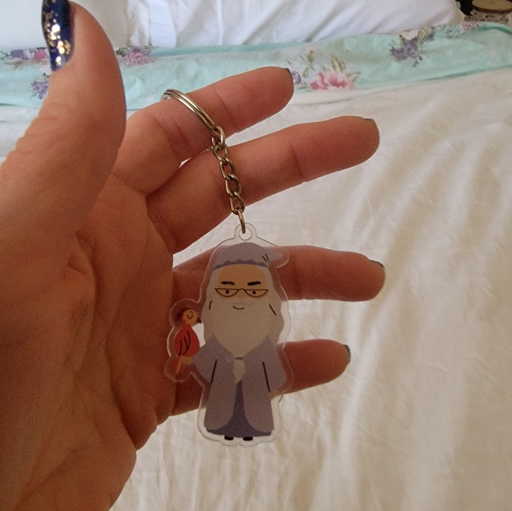 Harry Potter Dumbledore Keychain